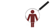 Finding a person icon